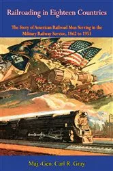 Book cover of Railroading in Eighteen Countries by Unknown