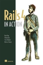 Book cover of Rails 4 in Action by Rebecca Skinner