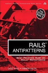 Book cover of Rails AntiPatterns by Chad Pytel