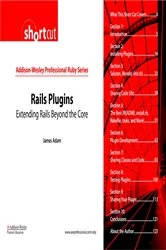 Book cover of Rails Plugins (Digital Short Cut) by James Adam