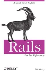 Book cover of Rails Pocket Reference by Eric Berry