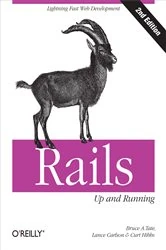 Book cover of Rails: Up and Running (2nd ed.) by Bruce Tate