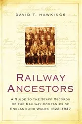 Book cover of Railway Ancestors by David Hawkings
