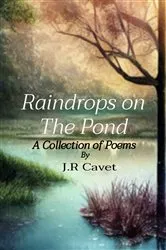 Book cover of Raindrops on The Pond by J.R Cavet