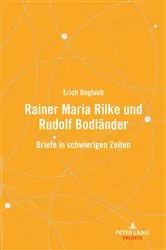 Book cover of Rainer Maria Rilke und Rudolf Bodlaender by Erich Unglaub