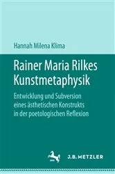 Book cover of Rainer Maria Rilkes Kunstmetaphysik by Hannah Milena Klima