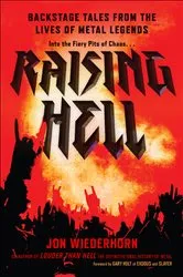 Book cover of Raising Hell by Jon Wiederhorn
