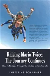 Book cover of Raising Mario Twice by Christine Scharmer