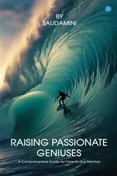 Book cover of Raising Passionate Geniuses by Saudamini .