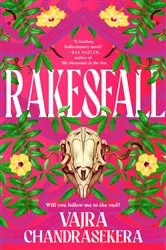 Book cover of Rakesfall by Vajra Chandrasekera
