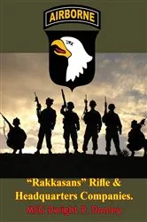 Book cover of “Rakkasans” Rifle & Headquarters Companies by Unknown
