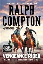 Book cover of Ralph Compton Vengeance Rider by Unknown
