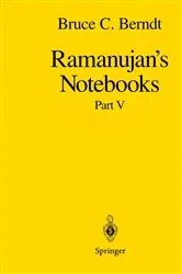 Book cover of Ramanujanâ€™s Notebooks by Bruce C. Berndt