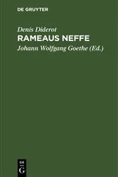Book cover of Rameau’s Neffe by Denis Diderot