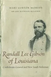 Book cover of Randall Lee Gibson of Louisiana by Unknown