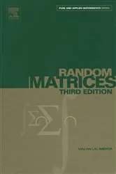 Book cover of Random Matrices (3rd ed.) by Madan Lal Mehta
