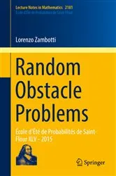 Book cover of Random Obstacle Problems by Lorenzo Zambotti