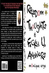Book cover of Random Thoughts & F*cked Up Answers by Unknown