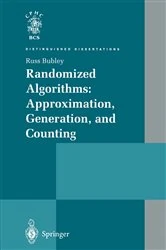 Book cover of Randomized Algorithms: Approximation, Generation, and Counting by Russ Bubley