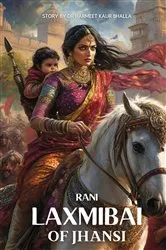 Book cover of Rani Laxmibai of Jhansi by Dr Harmeet Kaur Bhalla