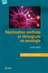 Book cover of Réanimation médicale et chirurgicale en oncologie by Lucillia Bezu
