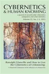 Book cover of Ranulph Galnville and How to Live the Cybernetics of Unknowing by Soren Brier