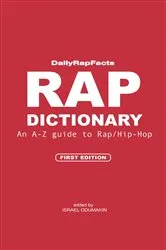 Book cover of Rap Dictionary by DailyRapFacts