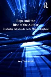 Book cover of Rape and the Rise of the Author by Amy Greenstadt