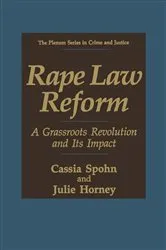Book cover of Rape Law Reform by Cassia Spohn