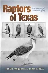 Book cover of Raptors of Texas by C. Craig Farquhar
