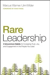 Book cover of Rare Leadership by Marcus Warner