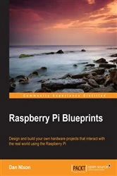 Book cover of Raspberry Pi Blueprints by Dan Nixon