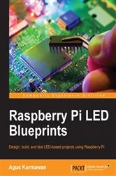 Book cover of Raspberry Pi LED Blueprints by Agus Kurniawan