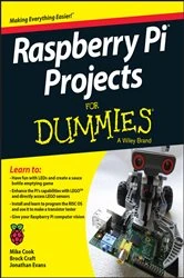 Book cover of Raspberry Pi Projects For Dummies by Mike Cook