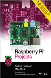 Book cover of Raspberry Pi Projects by Andrew Robinson