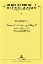 Book cover of Rassendiskriminierung als Eingriff in das allgemeine Persoenlichkeitsrecht by Unknown