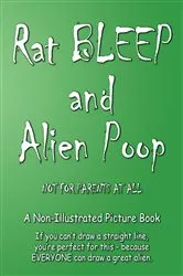 Book cover of Rat BLEEP and Alien Poop by Jimmy Huston