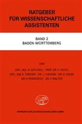 Book cover of Ratgeber für Wissenschaftliche Assistenten by R. Czycholl