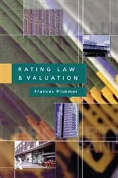 Book cover of Rating Law and Valuation by Frances A.S. Plimmer