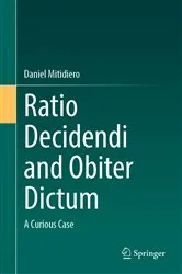 Book cover of Ratio Decidendi and Obiter Dictum by Daniel Mitidiero