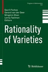 Book cover of Rationality of Varieties by Gavril Farkas