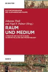 Book cover of Raum und Medium by Johanna Thali