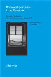 Book cover of Raumkonfigurationen in der Romantik by Walter Pape