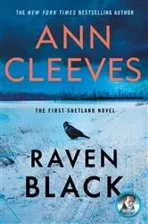 Book cover of Raven Black by Ann Cleeves