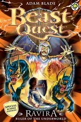 Book cover of Ravira Ruler of the Underworld by Adam Blade