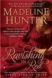 Book cover of Ravishing in Red by Madeline Hunter
