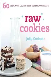 Book cover of Raw Cookies by Julia Corbett