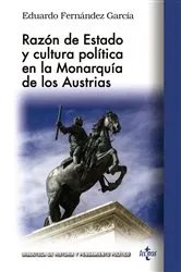 Book cover of Razón de Estado y cultura política en la monarquía de los Austrias by Eduardo Fernández García