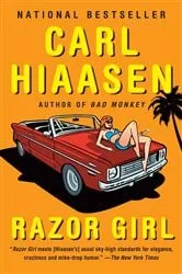 Book cover of Razor Girl by Carl Hiaasen