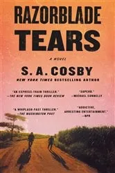 Book cover of Razorblade Tears by S. A. Cosby